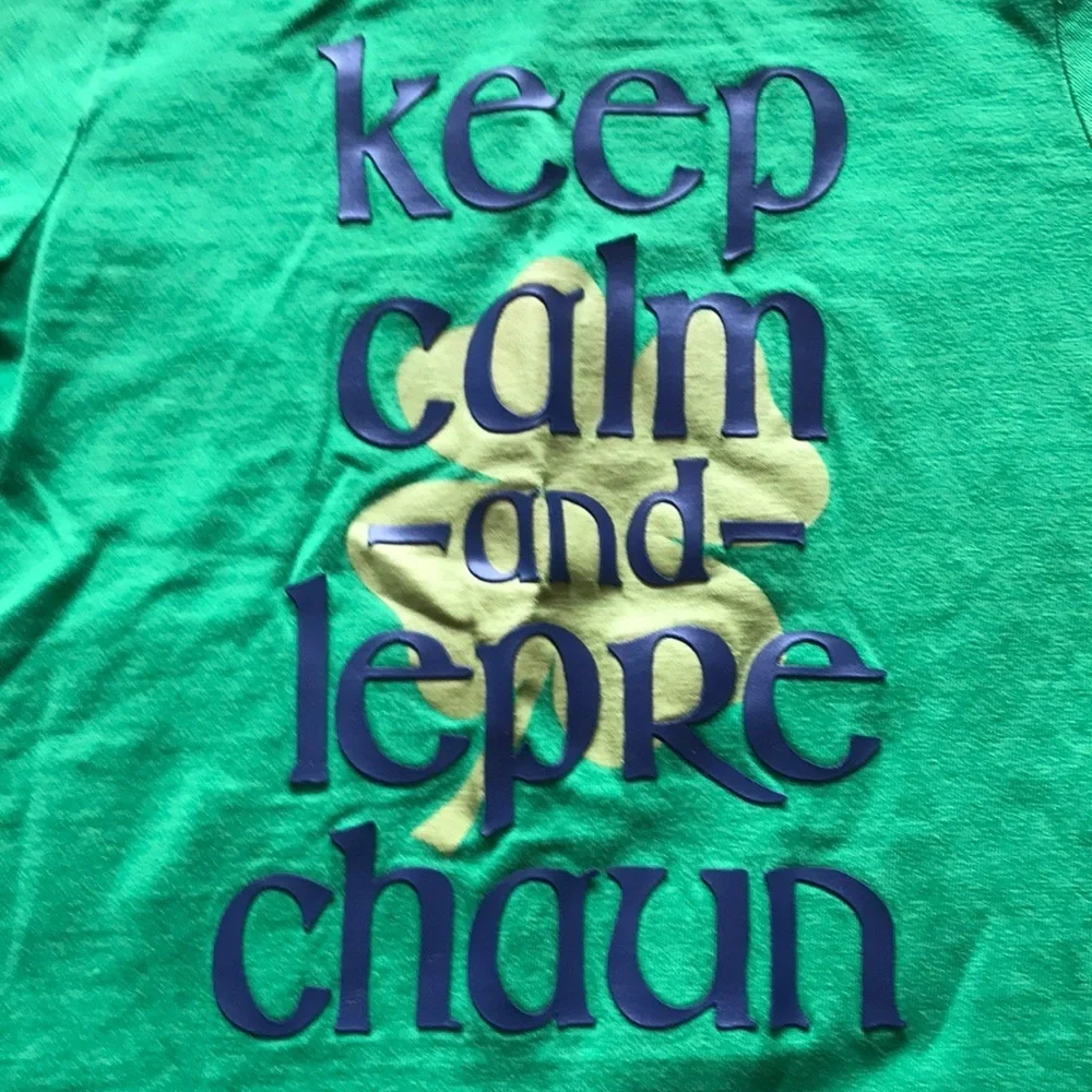 Gymboree Boys 2T Green Leprechaun Short Sleeve Top